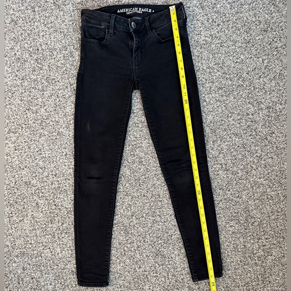 American Eagle Outfitters Black Jeggings - Picture 8 of 9